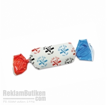 Tuggummi i karamellpapper