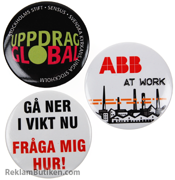 Reklamknapp 38 mm