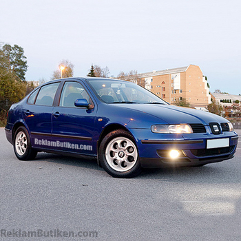Bildekor p� sidan av bilen