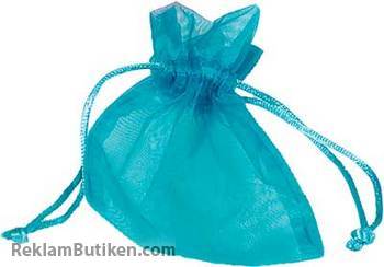Organza turkos 50-pack