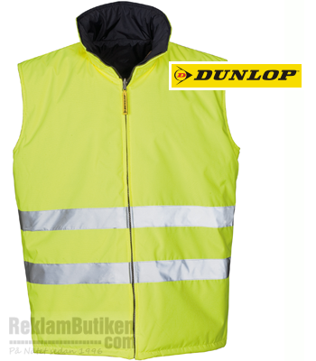 Dunlop vändbar bodywarmer