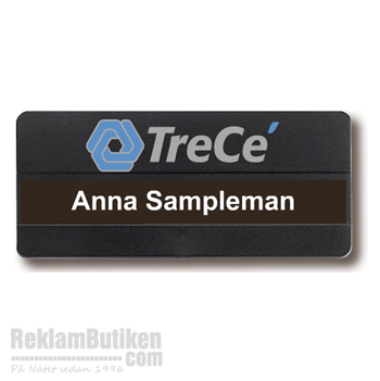 Namntejp-bricka 80x35