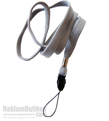 Tubv�vt otryckt nyckelband med mobilstrap