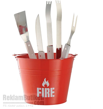 BBQ-set fire