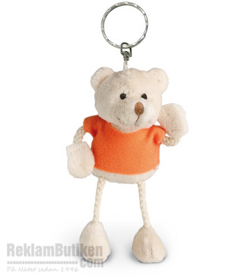 Nalle p� nyckelring