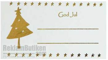 Juladress guld