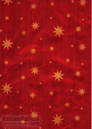 Julpapper Glitterstars 