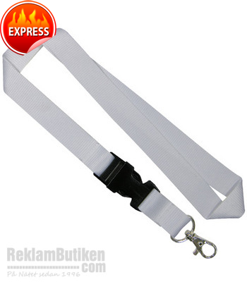 Nyckelband utan tryck